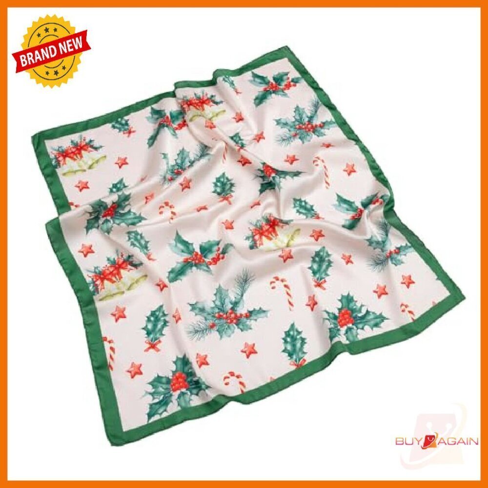 27" Silk Feeling Satin Scarf - Lightweight Versatile Fashion Accessory - Picture 8 of 8